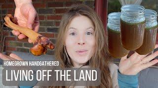 Making Bone Broth and Organic Fertilizer from Deer Bones