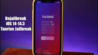 How to Unjailbreak iOS 14-14.3 - With Taurine