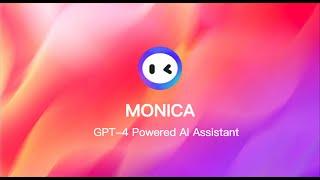 Monica - Your GPT-4 AI Assistant Chrome Extension