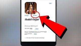 How to Remove Profile Picture In Zoom