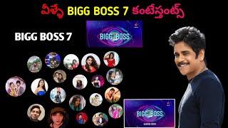 Bigg Boss 7 Telugu New Confirmed Contestants List