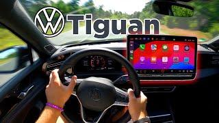 VW Tiguan R-Line 2.0 TDI 2024 – Der wahre König der SUVs | POV | 4K 60FPS