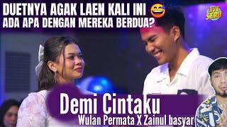 Wulan Permata Feat Zainul Basyar Demi Cintaku Reaction | Live Seri Gen'S Edisi Ultah Adibal