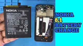 Nokia 8.1 battery replacement