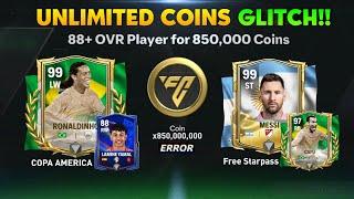 UNLIMITED COINS GLITCH IN FC MOBILE 24 | FREE 98-99 OVR REWARD COPA AMERICA EVENT GUIDE  FC MOBILE!