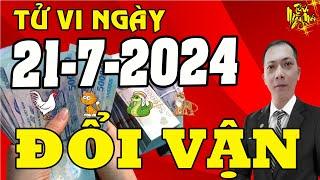 Tử Vi Ngày Mới 21/7/2024 TRÚNG SỐ ĐỘC ĐẮC, 3 Con Giáp HÚT CẠN LỘC TRỜI ÔM Tiền Tỷ Về Khao Làng