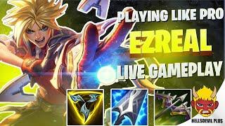 Playing Ezreal Like A PRO! Ft. Brokensupport - Wild Rift HellsDevil Plus Gameplay