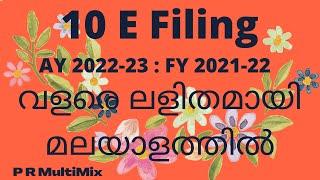 Income tax : 10 E Filing for tax relief under section 89(1) : AY 2022-23 , FY 2021-22