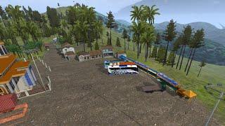 SHARE ⁉️MOD MAP BUSSID JALUR PUNCAK GUMITIR // BUS SIMULATOR INDONESIA