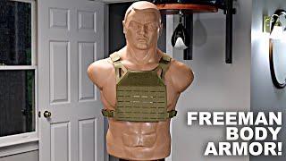 Best Compact Body Armor? Freeman from AR500 Armor