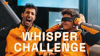 The Whisper Challenge ft. Lando Norris and Daniel Ricciardo