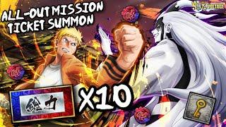 [NxB] All-Out Mission Ticket Summons X10 | +150 Shinobites