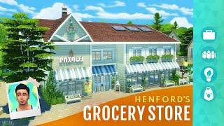 I Built a Rustic Sims 4 GROCERY STORE! Build Tour (No CC or Mods)