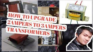 Upgrade 2ampers to 3ampers transformers for fish tuners