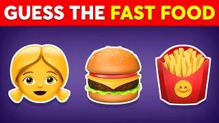 Guess the Fast Food Restaurant by Emoji?  Monkey Quiz