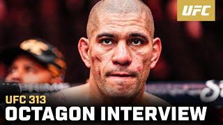 Alex Pereira Octagon Interview | UFC 313