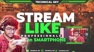 How to Stream PUBG Mobile Live from Android Phone PROFESSIONALLY