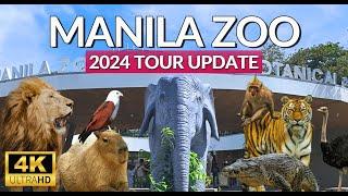 MANILA ZOO WALKING TOUR 2024 (UPDATE) | 2 Years After Renovation | Philippines