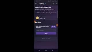 How to Earn Free Bitcoin | Tapswap Code | Earing With Usman