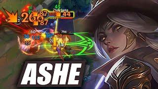 Wild Rift Ashe Dragon Lane Gameplay in Season 16 (Build & Runes)