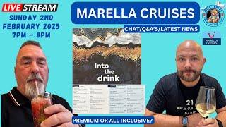 LIVE STREAM, EVERYTHING MARELLA CRUISES (CHAT & Q&A'S). #livestream #marellacruises #chat