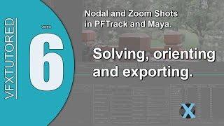 PFTrack 2017 Tutorial - Starter Level - Preview Video 6 - Solving, Orienting and Exporting