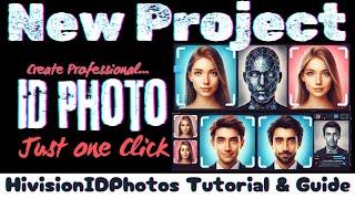 Create Professional ID Photos at Home with AI | HivisionIDPhotos Tutorial & Installation Guide