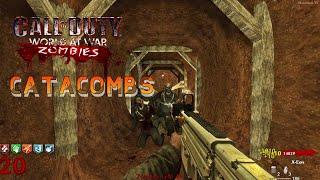 THIS MAP is EXTREMELY TIGHT (Catacombs | WORLD AT WAR ZOMBIES CUSTOM MAP)