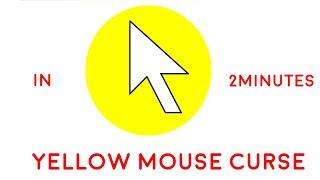 How to get yellow colored mouse cursor / Get yellow circle around the mouse