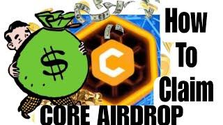 How To Claim Core Airdrop To Your MetaMask Wallet