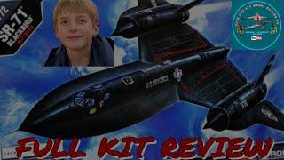 The #review of the academy 1/72 scale SR-71 blackbird