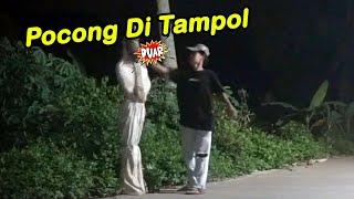 Kompilasi Prank Pocong Di Tampol Bikin Ngakak !!!