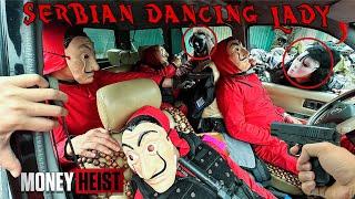 MONEY HEIST ESCAPING SERBIAN DANCING LADY 56 | Epic Parkour POV HORROR Movie Chase