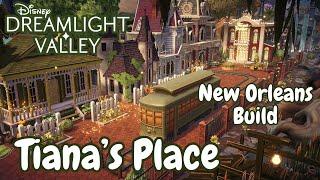 Tiana's 🪷 New Orleans City Build in Disney Dreamlight Valley