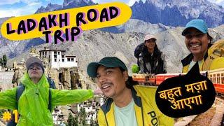 Leh Ladakh Trip by Road | Kalka to Shimla | Spiti Leh trip | Ladakh Trip | Hitchhiking