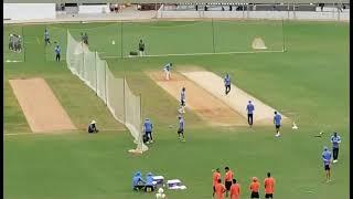 First practice session of captain Rohit Sharma’s team India at Chepauk. Rohit’s army getting ready