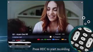 NL-5101 How to record a program on Azam TV