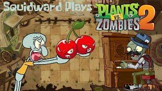 Squidward Plays Plants vs Zombies 2 Part 7: Bombs Away!