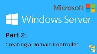 How To Make A Windows Domain Controller In Hyper-V