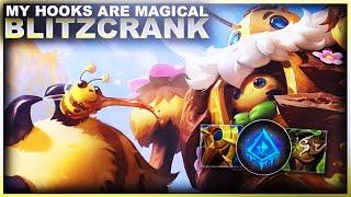 MY HOOKS ARE MAGICAL ON BLITZCRANK! | League of Legends