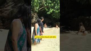 Bikini Beach with Wife #trending #funny #fun #comedy #viralvideo #ytshorts #couplecomedy #beach