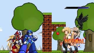 Megaman X vs Eternal Fighter Zero MUGEN BATTLE