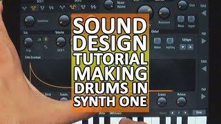 How To Make Drums In Synth One PLUS Patterning Kit