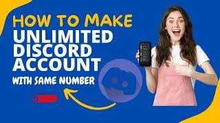 How to Create Discord Account | Discord Multiple accounts with same number | Detailed video | tricks