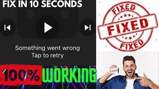 Something Went wrong Error On Youtube[FIXED]/ 100% Working on iphone/ipad