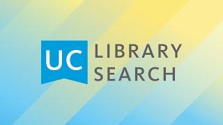 UC Library Search