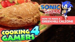 Sonic The Hedgehog: Green Hill Calzone Pizza - Cooking 4 Gamers - Rerez