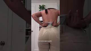 Big ass self wedgie! Full video on Patreon #wedgie #wedgies #challenge #calzonchino #girlwedgie