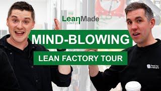 Lean Manufacturing: MIND-BLOWING Factory Tour! (Behind The Scenes)