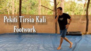 Mastering Footwork: When and Why to Cross Feet in Pekiti Tirsia Kali